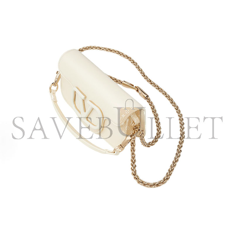 Va1e*ntin0 GARAVANILOCÒ LEATHER SHOULDER BAG WB0K531YS098 (19*10.5*5cm)